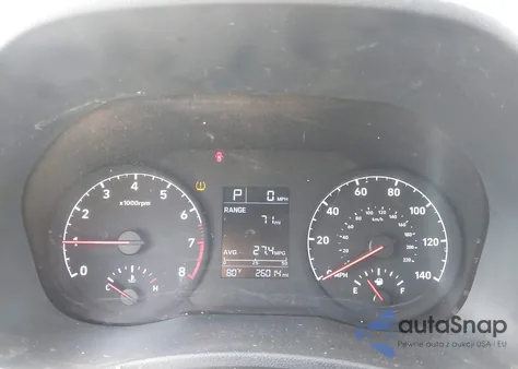 2022 Hyundai Accent Sel z USA, uszkodzony, nr VIN 3KPC24A67NE189939